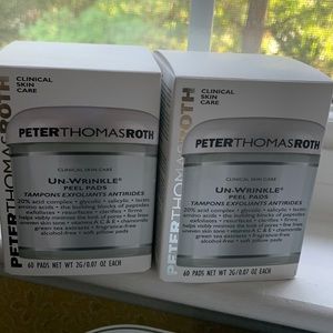 Peter Thomas Roth unwrinkle peel pads 2x60 pads